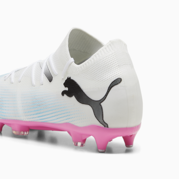 FUTURE 7 MATCH MxSG Football Boots, PUMA White-PUMA Black-Poison Pink, large-ZAF