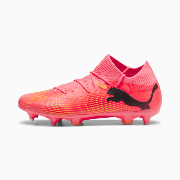 Botines de fútbol FUTURE 7 MATCH MxSG, Sunset Glow-PUMA Black-Sun Stream, large-ARG