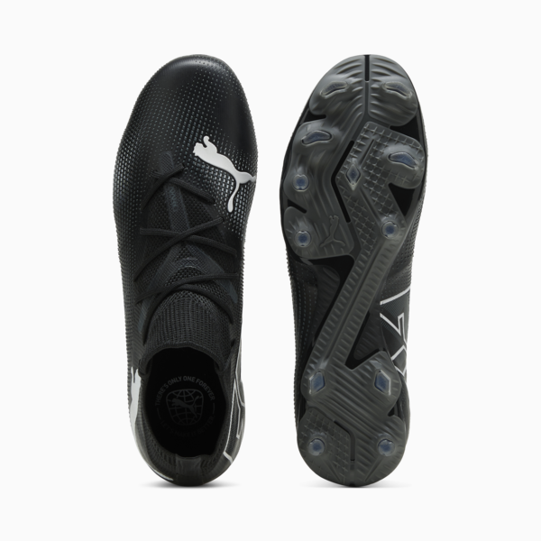 FUTURE 7 MATCH FG/AG Football Boots, PUMA Black-PUMA White, large-ZAF