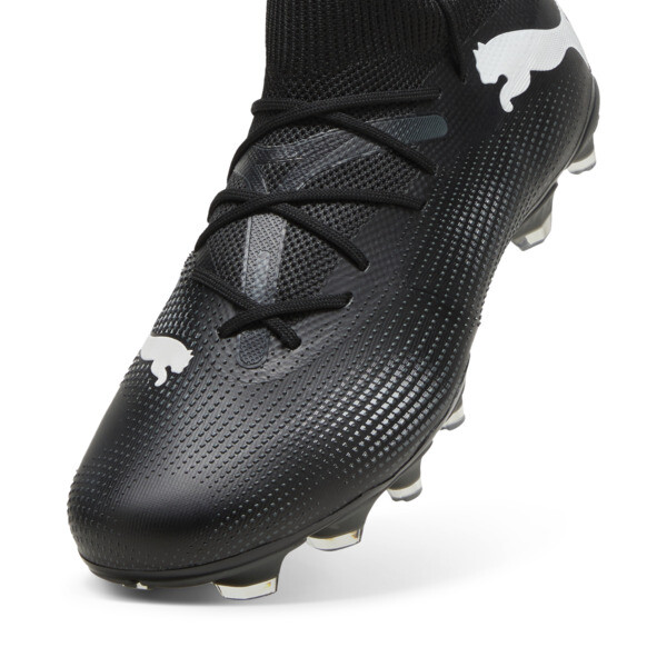 Puma black and white football boots shop