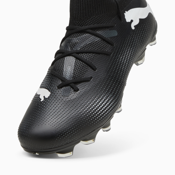FUTURE 7 MATCH FG/AG Football Boots, PUMA Black-PUMA White, large-ZAF
