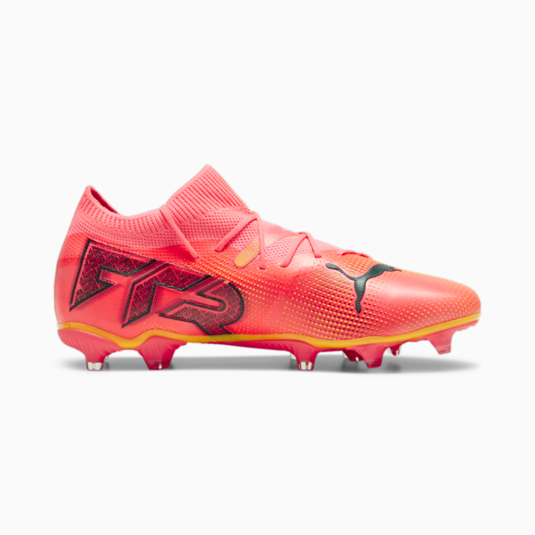 FUTURE 7 MATCH FG/AG Football Boots, Sunset Glow-PUMA Black-Sun Stream, large-ZAF