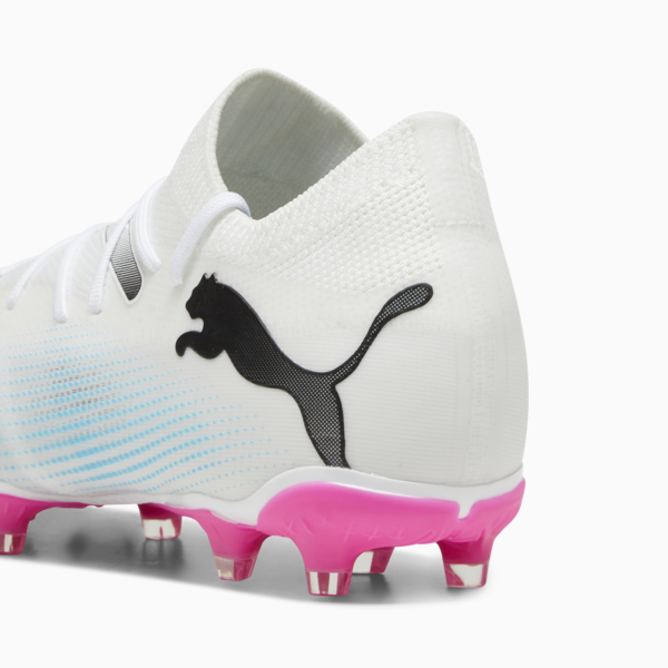 Botines de fútbol FUTURE 7 MATCH FG/AG para mujer, PUMA White-PUMA Black-Poison Pink, large-ARG