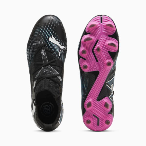 Botines de fútbol FUTURE 7 MATCH FG/AG para mujer, PUMA Black-PUMA White-Poison Pink, large-ARG
