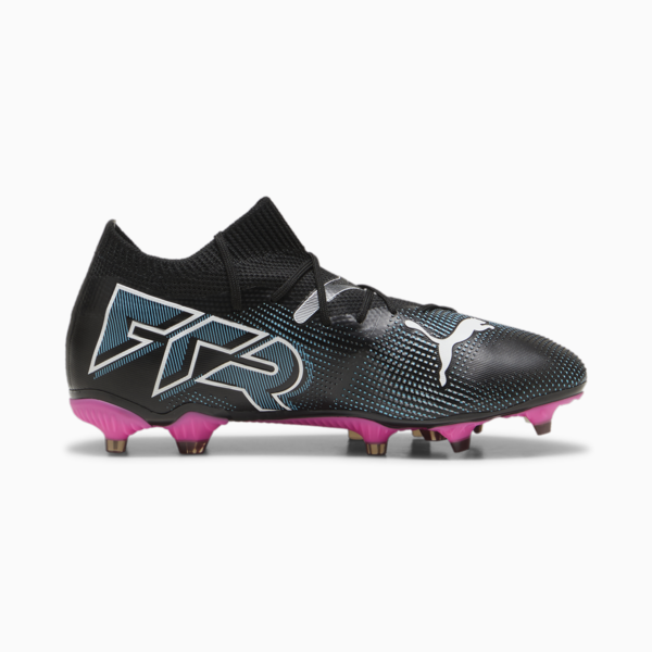 Botines de fútbol FUTURE 7 MATCH FG/AG para mujer, PUMA Black-PUMA White-Poison Pink, large-ARG