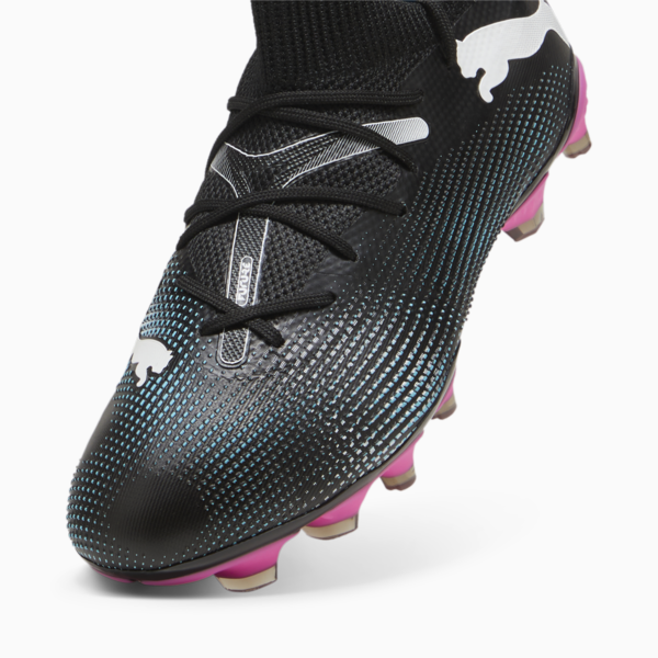 Botines de fútbol FUTURE 7 MATCH FG/AG para mujer, PUMA Black-PUMA White-Poison Pink, large-ARG