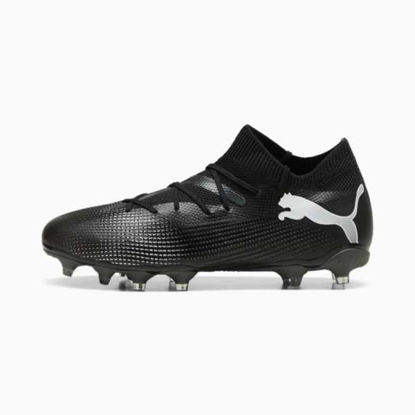 Botines de fútbol FUTURE 7 MATCH FG/AG para mujer, PUMA Black-PUMA White-Shadow Gray, large-ARG