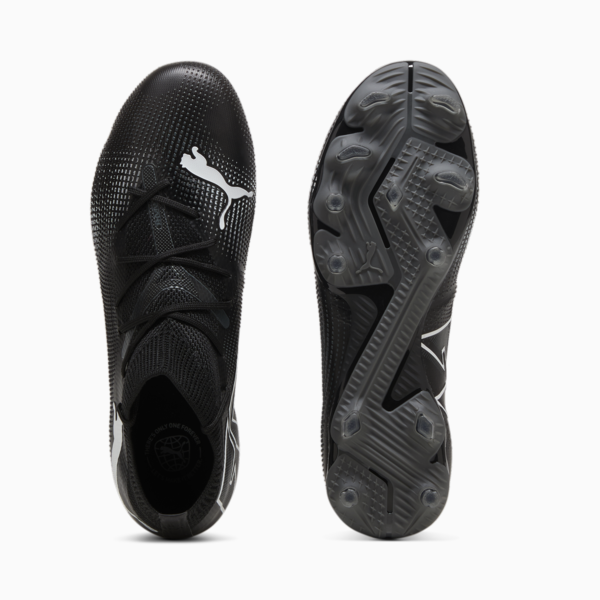 Botines de fútbol FUTURE 7 MATCH FG/AG para mujer, PUMA Black-PUMA White-Shadow Gray, large-ARG