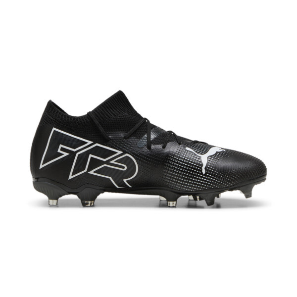 Botín de fútbol FUTURE 7 MATCH FG/AG para mujer, PUMA Black-PUMA White-Shadow Gray, large-ARG