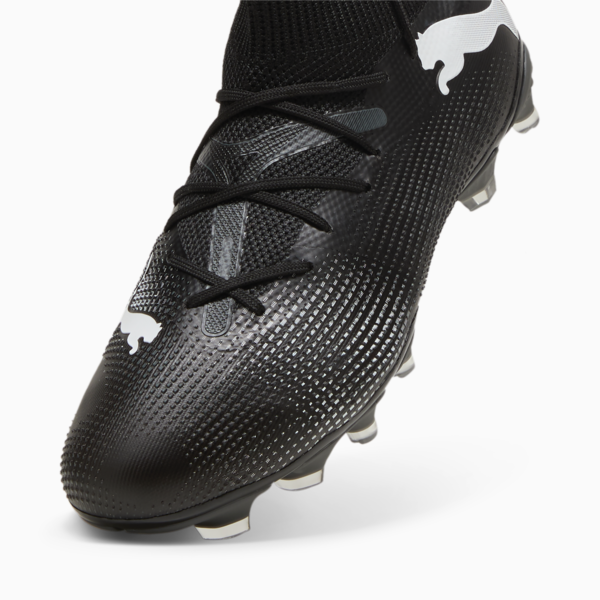 Botines de fútbol FUTURE 7 MATCH FG/AG para mujer, PUMA Black-PUMA White-Shadow Gray, large-ARG