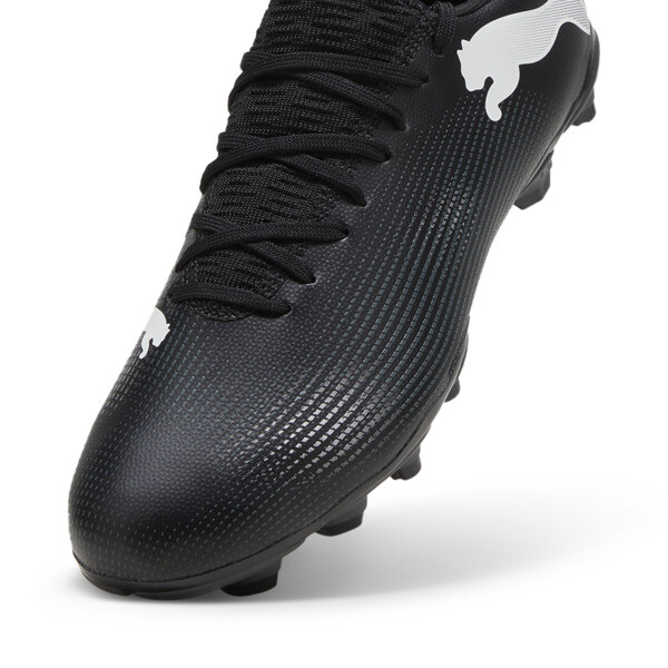 FUTURE 7 PLAY FG/AG Football Boots, PUMA Black-PUMA White, large-ZAF