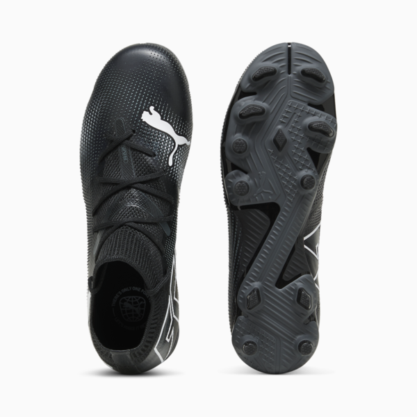 FUTURE 7 MATCH FG/AG Youth Football Boots, PUMA Black-PUMA White, large-ZAF