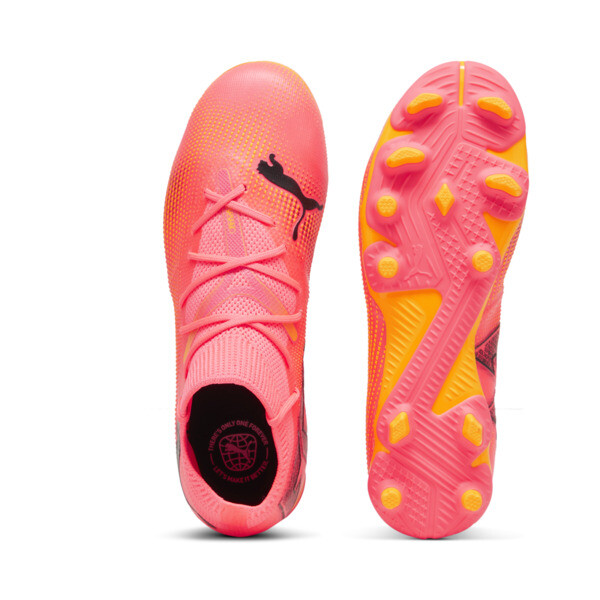 FUTURE 7 MATCH FG AG Youth Football Boots pink PUMA