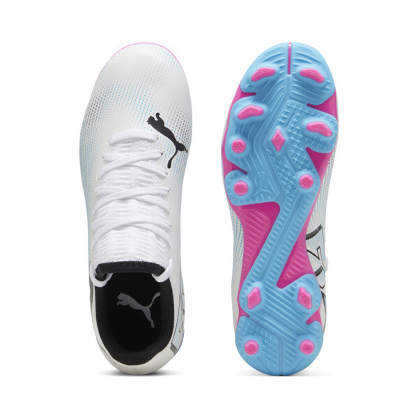 FUTURE 7 PLAY FG AG Youth Football Boots white PUMA