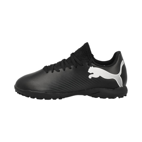 FUTURE 7 PLAY TT Youth Football Boots, PUMA Black-PUMA White, large-ZAF