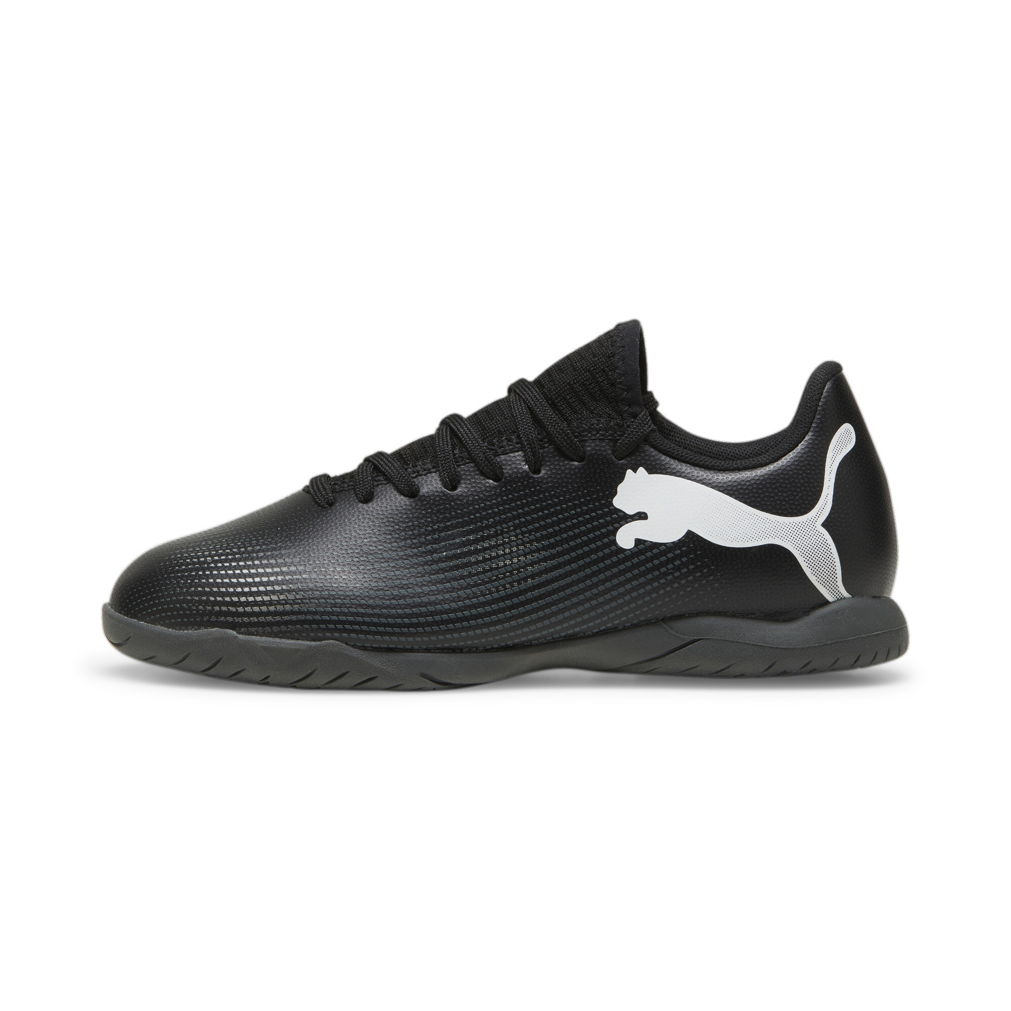 Puma FUTURE 7 PLAY IT Fußballschuhe Teenager Für Für Kinder | Black/White | Größe: 34