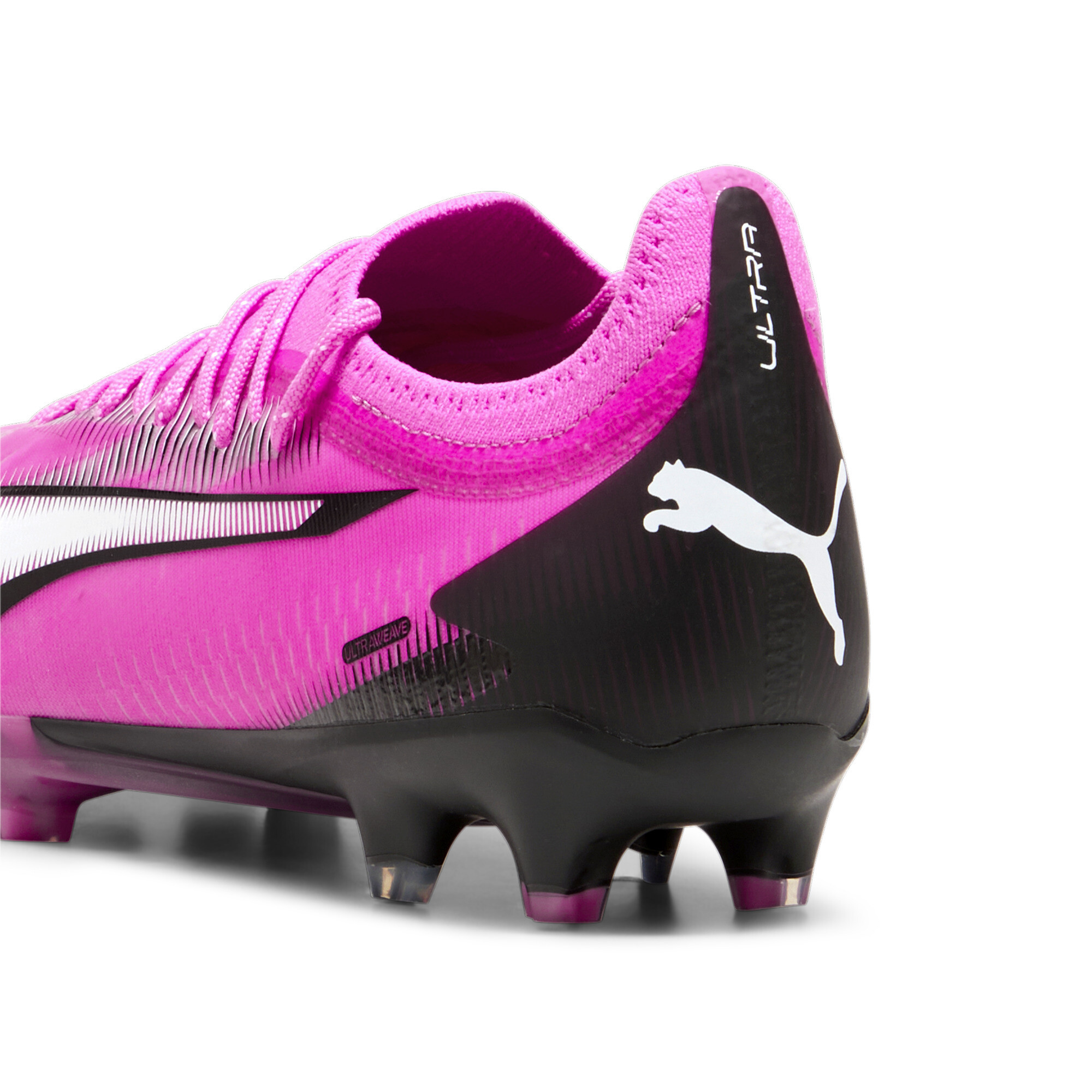 Men's PUMA ULTRA ULTIMATE FG/AG Football Boots In Pink, Size EU 45