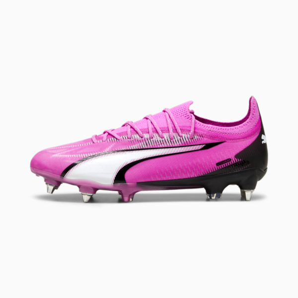 Botines de fútbol ULTRA Ultimate MxSG, Poison Pink-PUMA White-PUMA Black, large-ARG