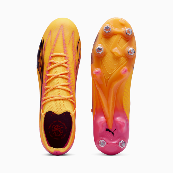 Botines de fútbol ULTRA Ultimate MxSG, Sun Stream-PUMA Black-Sunset Glow, large-ARG