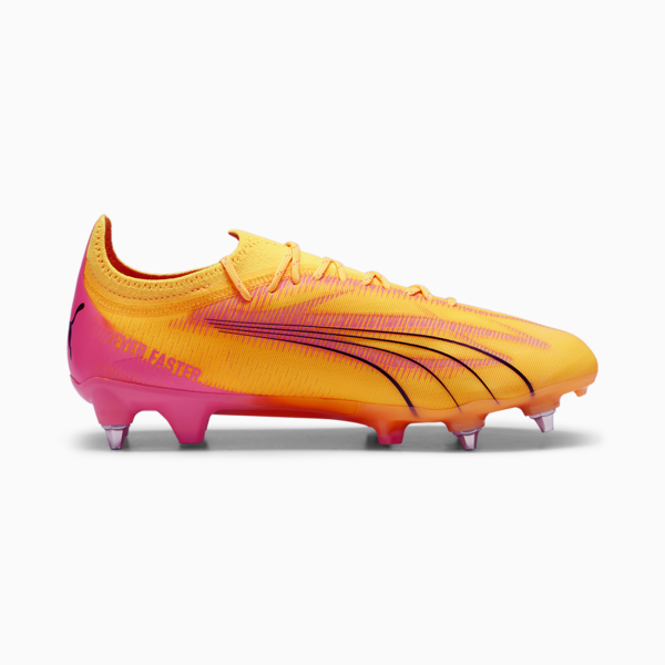 Botines de fútbol ULTRA Ultimate MxSG, Sun Stream-PUMA Black-Sunset Glow, large-ARG