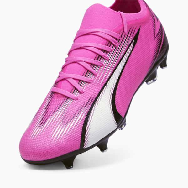 ULTRA MATCH MxSG Football Boots, Poison Pink-PUMA White-PUMA Black, large-ZAF
