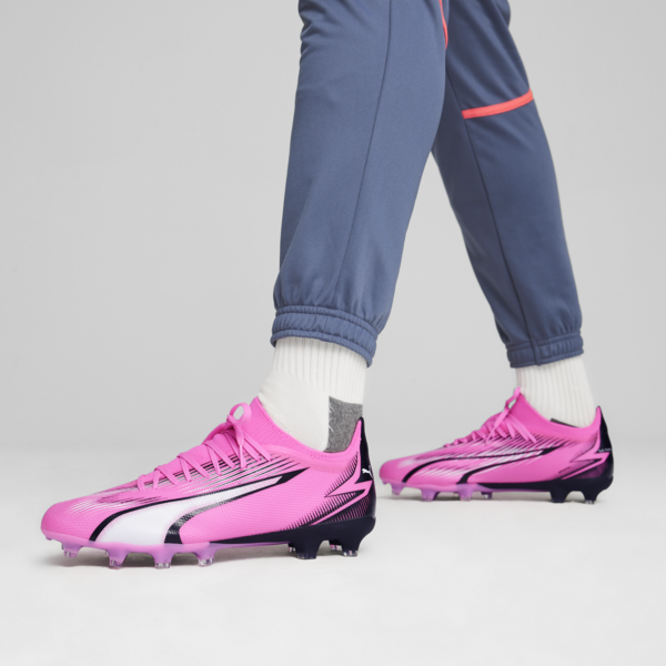 ULTRA MATCH FG/AG Football Boots Unisex, Poison Pink-PUMA White-PUMA Black, large-ZAF