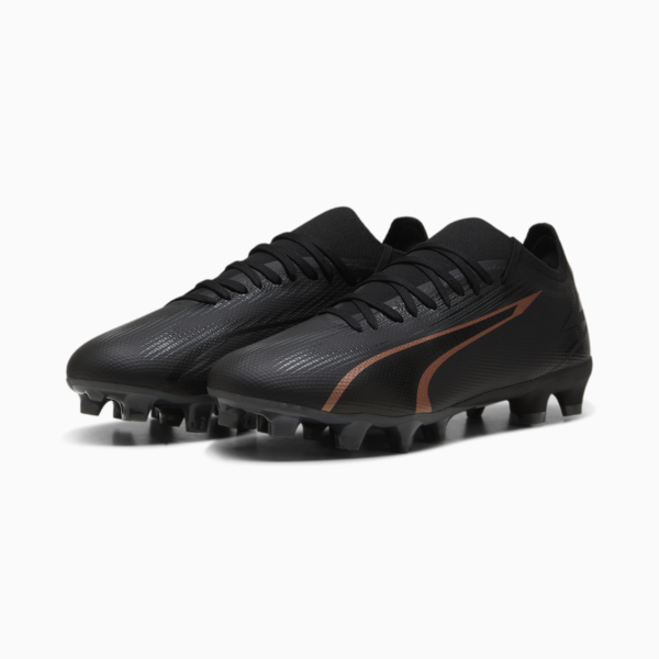 ULTRA MATCH FG/AG Football Boots Unisex, PUMA Black-Copper Rose, large-ZAF