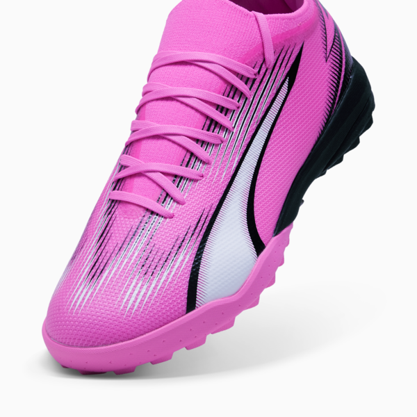 ULTRA MATCH TT Football Boots, Poison Pink-PUMA White-PUMA Black, large-ZAF