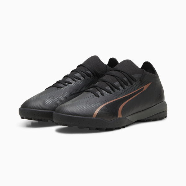 ULTRA MATCH TT Football Boots, PUMA Black-Copper Rose, large-ZAF