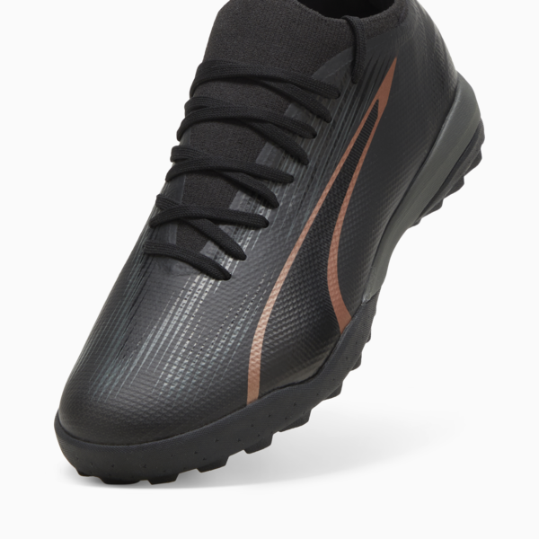 ULTRA MATCH TT Football Boots, PUMA Black-Copper Rose, large-ZAF
