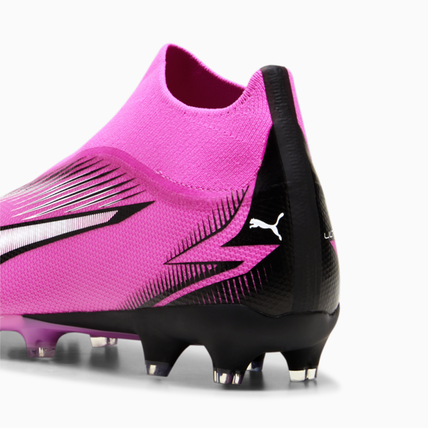 ULTRA MATCH FG/AG Laceless Football Boots, Poison Pink-PUMA White-PUMA Black, large-ZAF