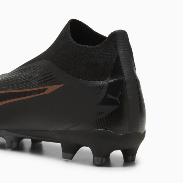 ULTRA MATCH FG/AG Laceless Football Boots, PUMA Black-Copper Rose, large-ZAF
