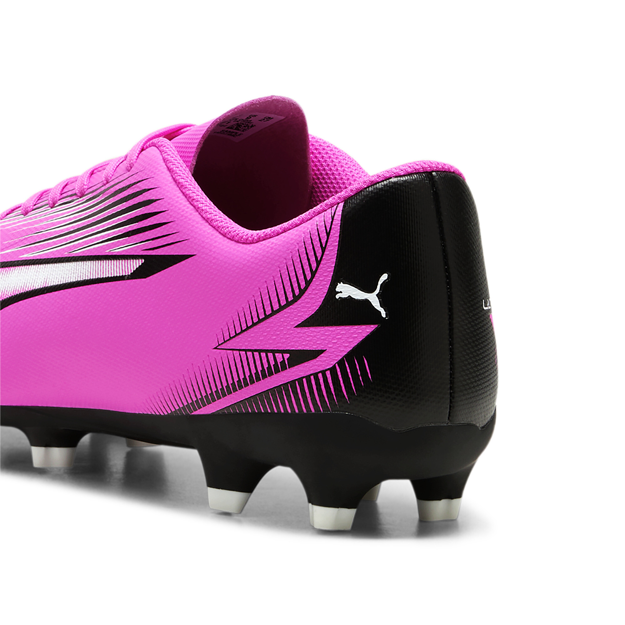 Men's PUMA ULTRA PLAY FG/AG Football Boots In Pink, Size EU 44.5