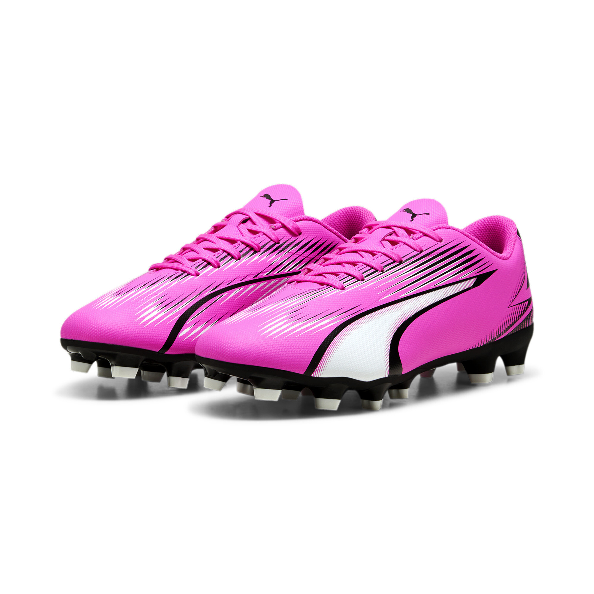 Men's PUMA ULTRA PLAY FG/AG Football Boots In Pink, Size EU 44.5