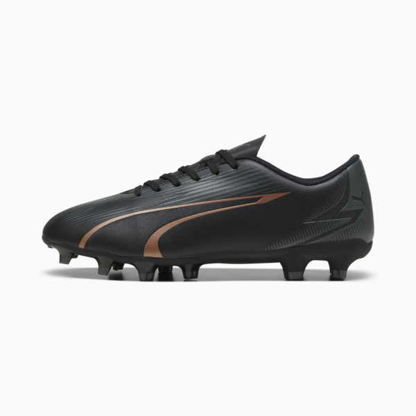 ULTRA PLAY FG/AG Football Boots, PUMA Black-Copper Rose, large-ZAF