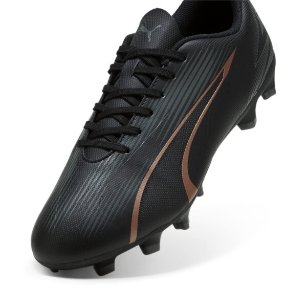 ULTRA PLAY FG/AG Football Boots, PUMA Black-Copper Rose, large-ZAF