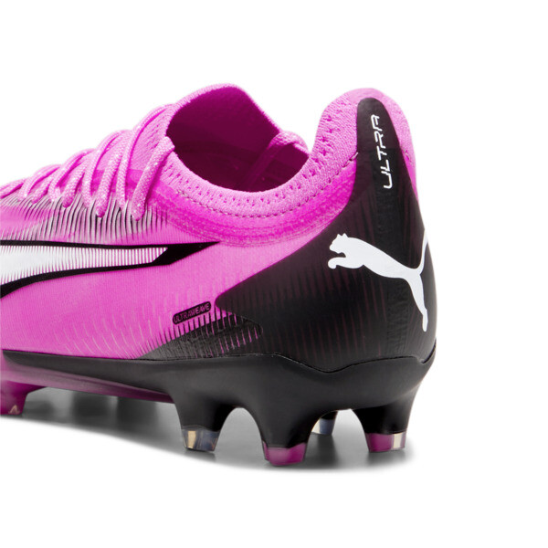 Botín de fútbol ULTRA ULTIMATE FG/AG para mujer, Poison Pink-PUMA White-PUMA Black, large-ARG