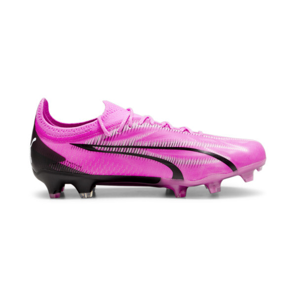 Botín de fútbol ULTRA ULTIMATE FG/AG para mujer, Poison Pink-PUMA White-PUMA Black, large-ARG