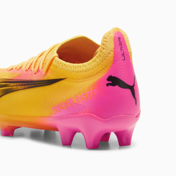 ULTRA ULTIMATE FG/AG Women's Football Boots, Sun Stream-PUMA Black-Sunset Glow, large-ZAF