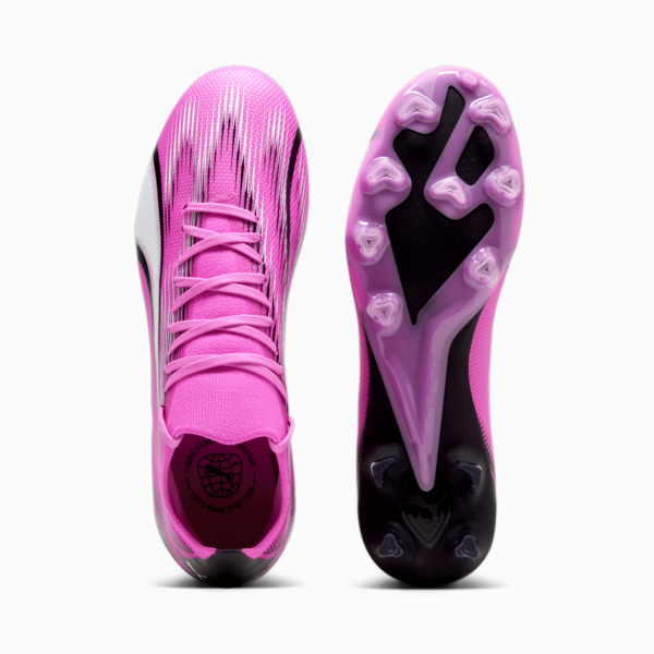 ULTRA MATCH FG/AG Women's Football Boots, Poison Pink-PUMA White-PUMA Black, large-ZAF