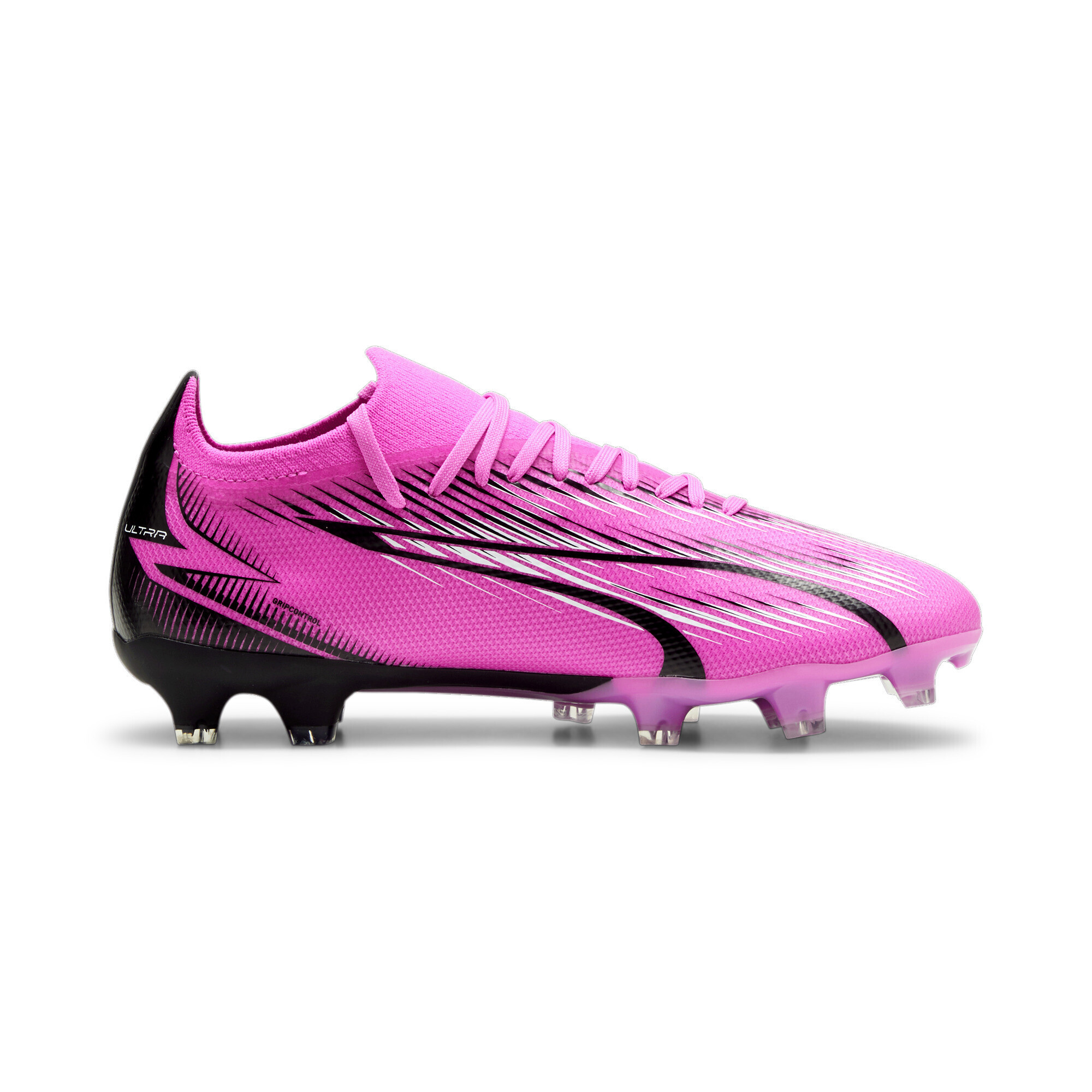 Women's PUMA ULTRA MATCH FG/AG Football Boots In Pink, Size EU 38