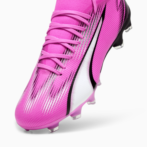 ULTRA MATCH FG/AG Women's Football Boots, Poison Pink-PUMA White-PUMA Black, large-ZAF