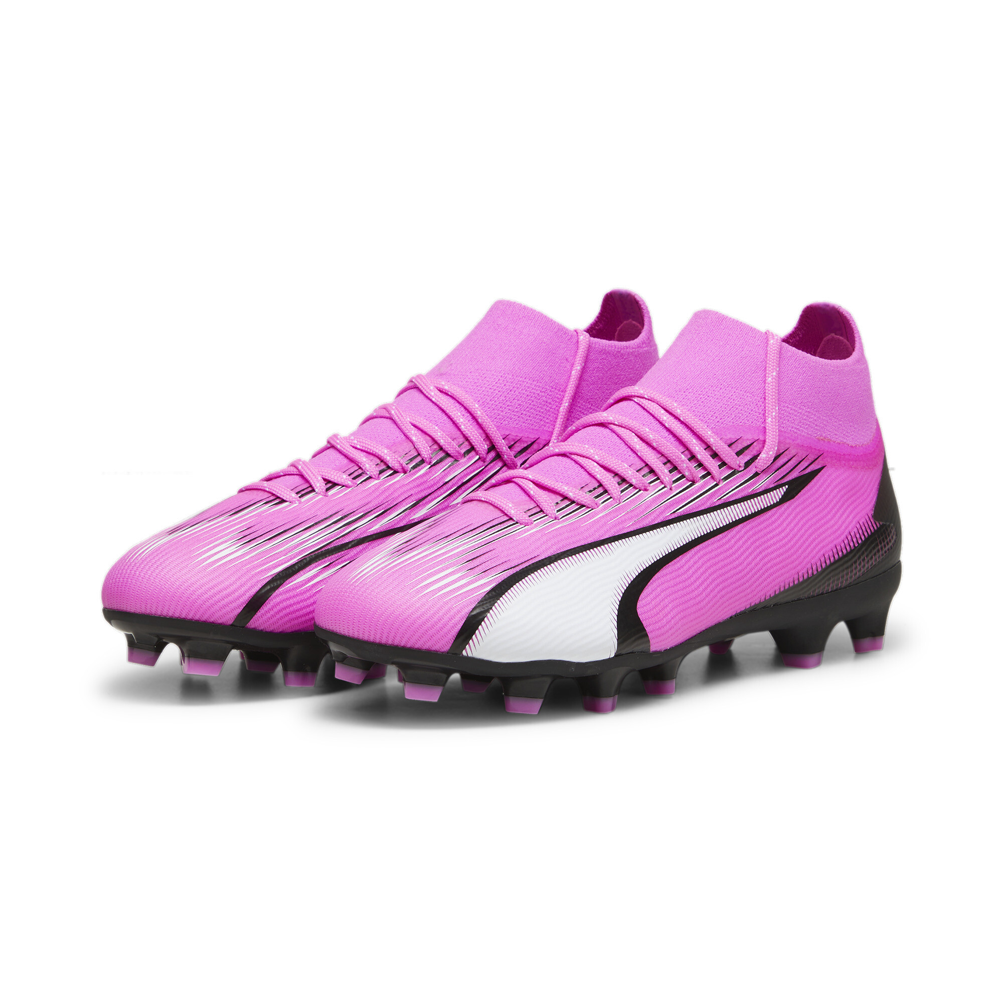 Puma ULTRA PRO FG/AG Youth Football Boots, Pink, Size 32, Shoes