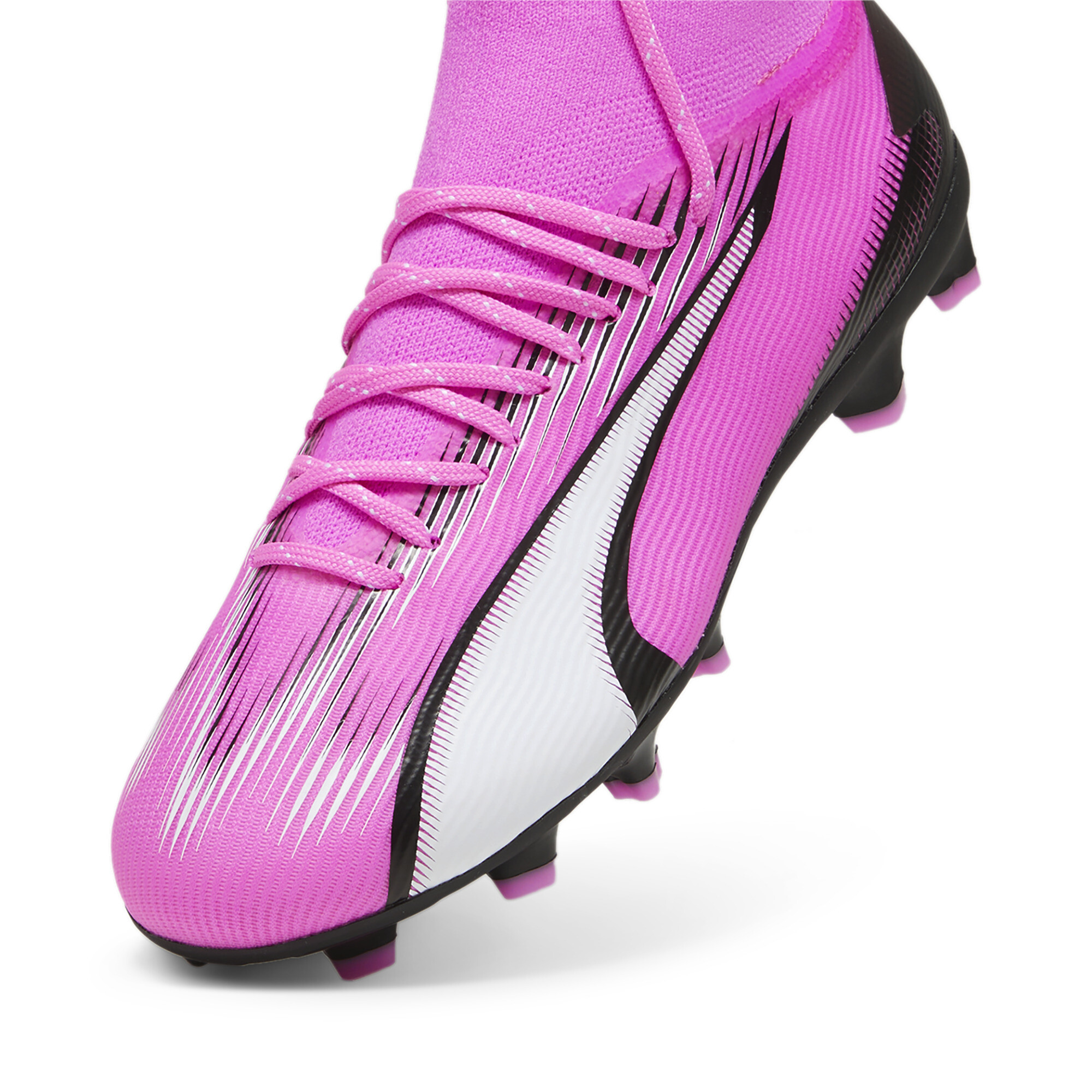 Puma ULTRA PRO FG/AG Youth Football Boots, Pink, Size 32, Shoes