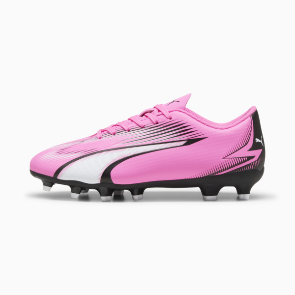 ULTRA PLAY FG/AG Youth Football Boots, Poison Pink-PUMA White-PUMA Black, large-ZAF
