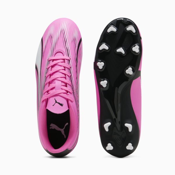 ULTRA PLAY FG/AG Youth Football Boots, Poison Pink-PUMA White-PUMA Black, large-ZAF