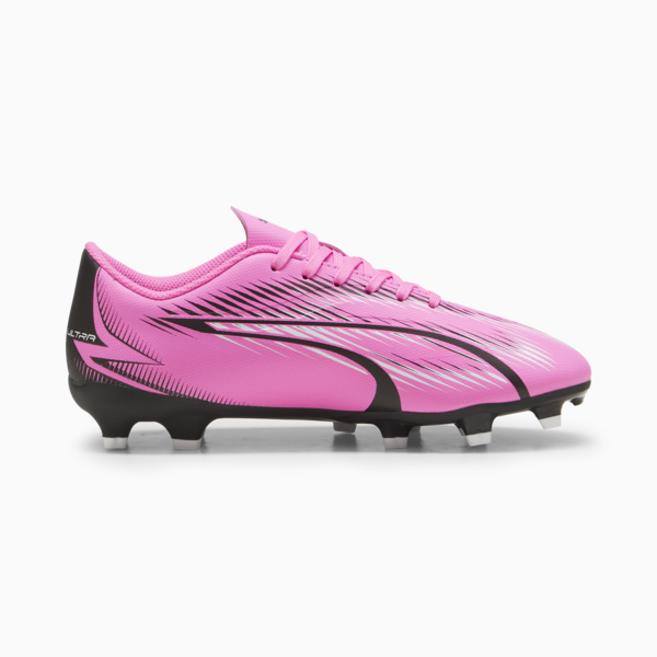 ULTRA PLAY FG/AG Youth Football Boots, Poison Pink-PUMA White-PUMA Black, large-ZAF