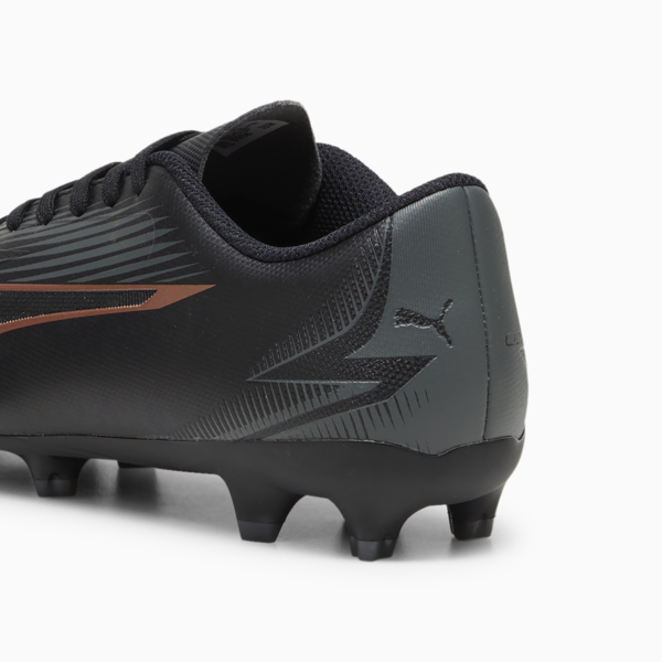 ULTRA PLAY FG/AG Youth Football Boots, PUMA Black-Copper Rose, large-ZAF