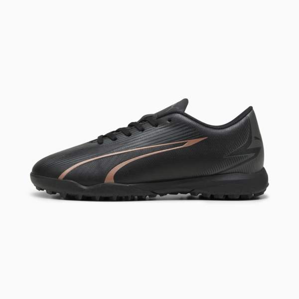 ULTRA PLAY TT Youth Football Boots, PUMA Black-Copper Rose, large-ZAF