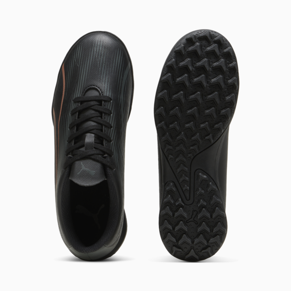 ULTRA PLAY TT Youth Football Boots, PUMA Black-Copper Rose, large-ZAF